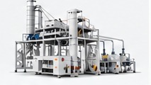 Autoclaved aerated concrete plant machinery